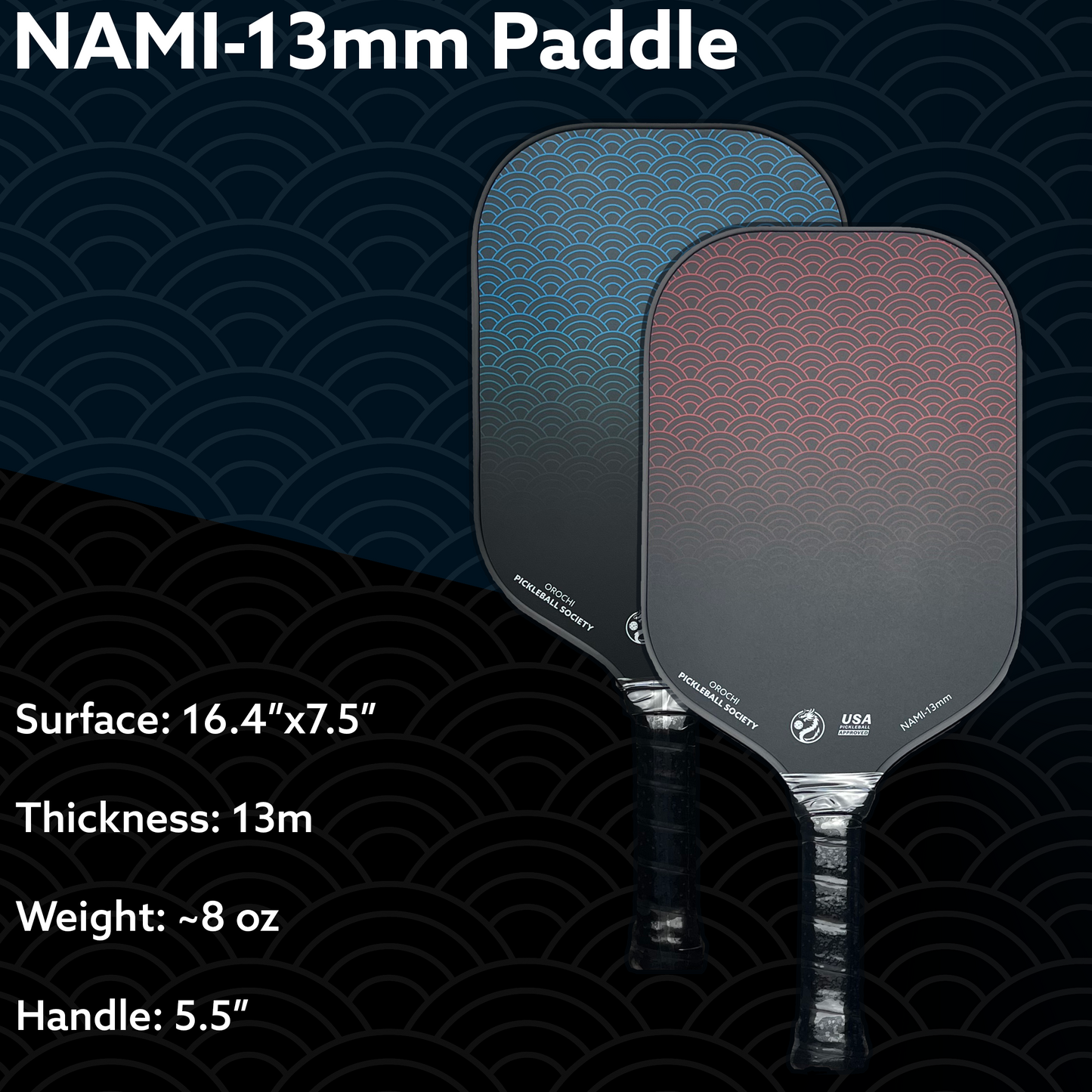 Practice Pickleball Set - 2 Practice Paddles, 4 Balls, 1 Bag