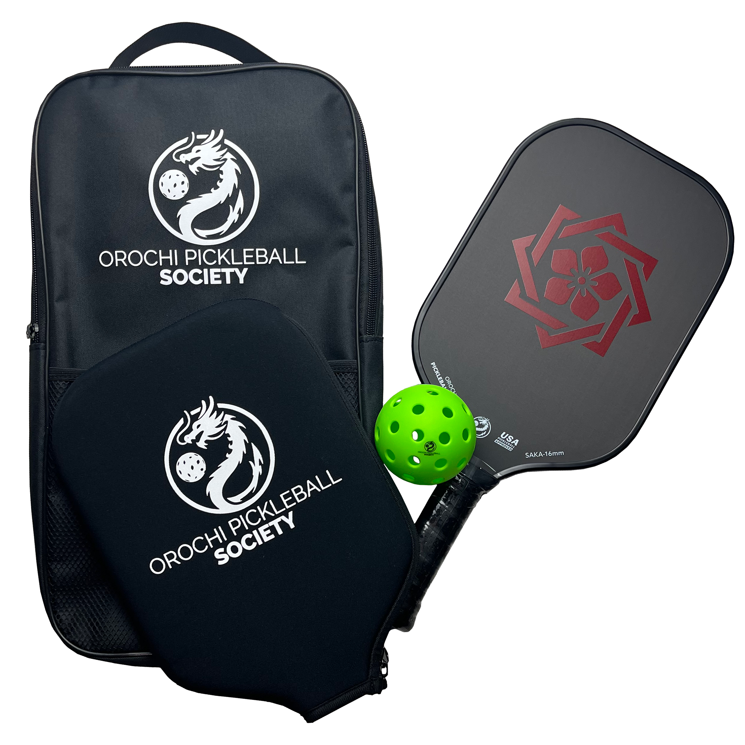 Pro Paddle Set - 1 Carbon Fiber Thermoformed Paddle, 1 Pickleball Pro Paddle Set - 1 Carbon Fiber Thermoformed Paddle, 1 Pickleball